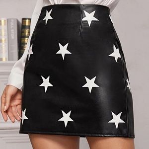 Star skirt shein